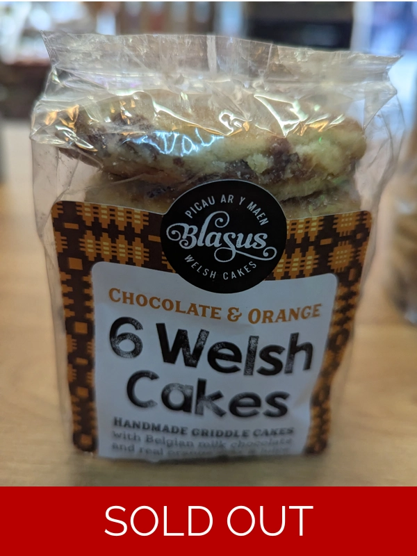 Chocolate & Orange Welsh Cakes